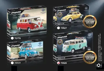 Οδηγίες συναρμολόγησης Playmobil 70826 - Volkswagen Bulli T1 - Special Edition (12)