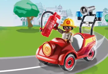Playmobil 70828 - DUCK ON CALL - Voiturette de pompier