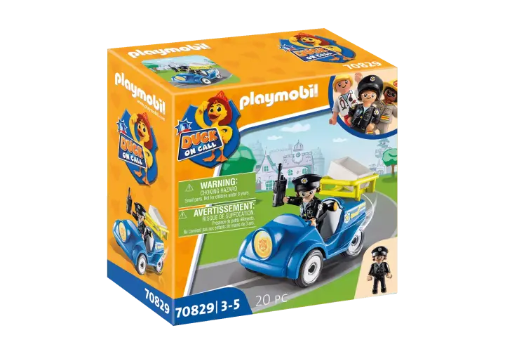 Playmobil 70829 - DUCK ON CALL - Mini radiowóz policji - BOX