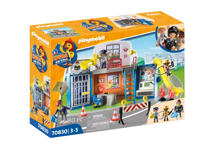 Playmobil 70830 - DUCK ON CALL - Mobil polisstation - BOX