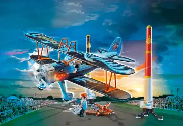 Playmobil 70831 - Air Stuntshow Biplan "Phénix"