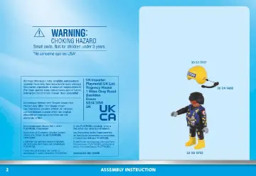 Building instructions Playmobil 70833 - Air Stunt Show Helicopter with Film Crew (2)