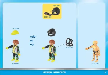 Building instructions Playmobil 70834 - Air Stunt Show Service Station (3)
