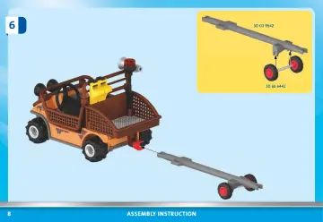 Bygganvisningar Playmobil 70835 - Air Stunt Show Mobile Repair Service (8)