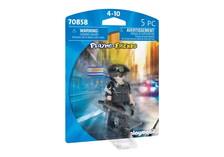 Playmobil 70858 - Policier - BOX