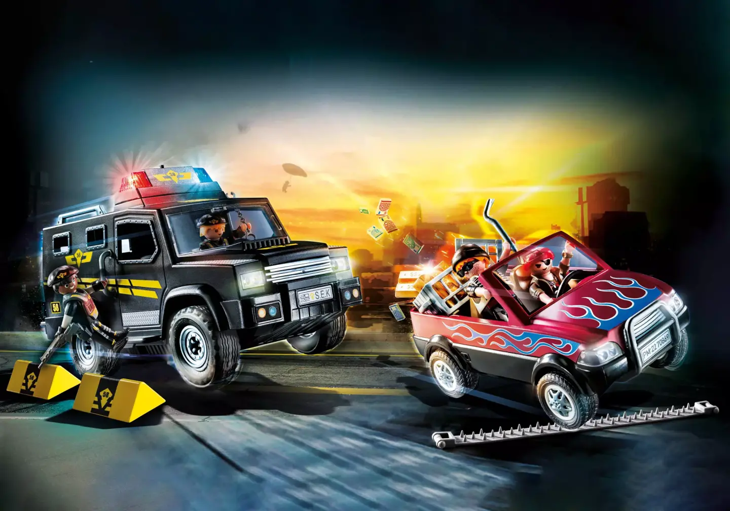 Playmobil City Action 70823 Duo Secouriste et policière