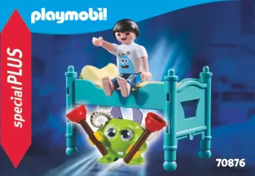 Bouwplannen Playmobil 70876 - Kind met monster (1)