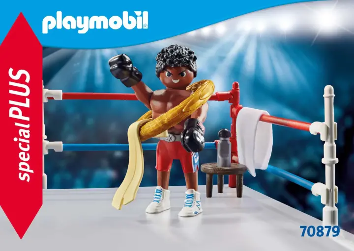 Összeszerelési útmutatók Playmobil 70879 - Box bajnok (1)