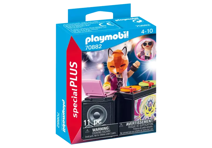 Playmobil 70882 - DJ met draaitafel - BOX