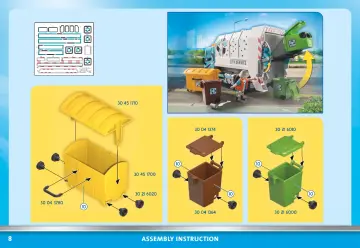 Building instructions Playmobil 70885 - City Recycling Truck (8)