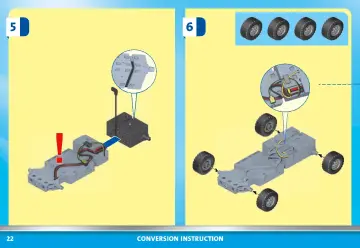 Notices de montage Playmobil 70885 - Camion poubelle avec effet lumineux (22)