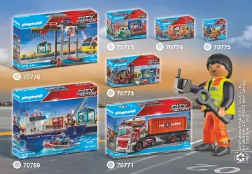 Összeszerelési útmutatók Playmobil 70885 - Kukásautó fényekkel (24)