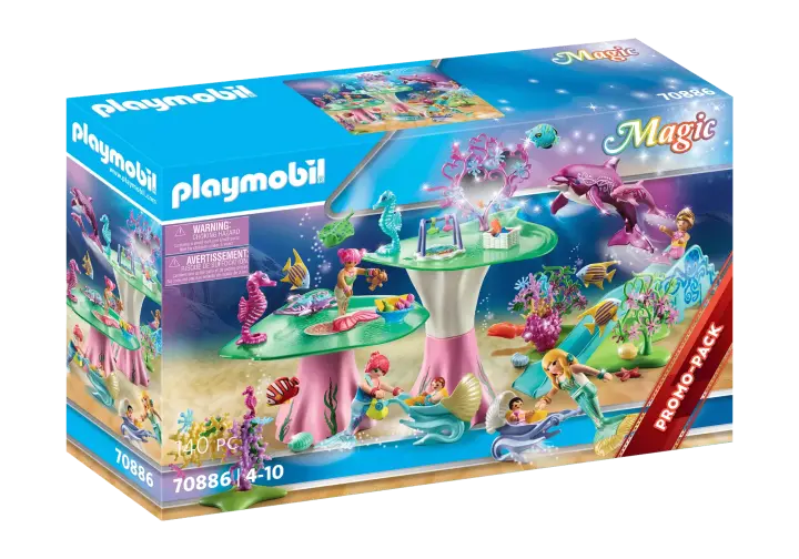 Playmobil 70886 - Aire de jeux pour enfants sirènes - BOX