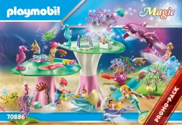 Notices de montage Playmobil 70886 - Aire de jeux pour enfants sirènes (1)
