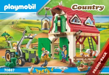 Bouwplannen Playmobil 70887 - Boerderij met fokkerij voor kleine dieren (1)