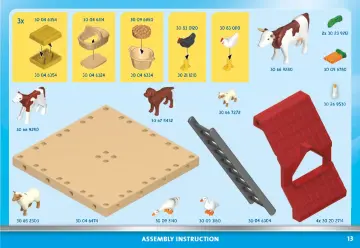 Manual de instruções Playmobil 70887 - Quinta com criação de pequenos animais (13)