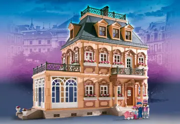 Playmobil 70890 - Nostalgisches Großes Puppenhaus