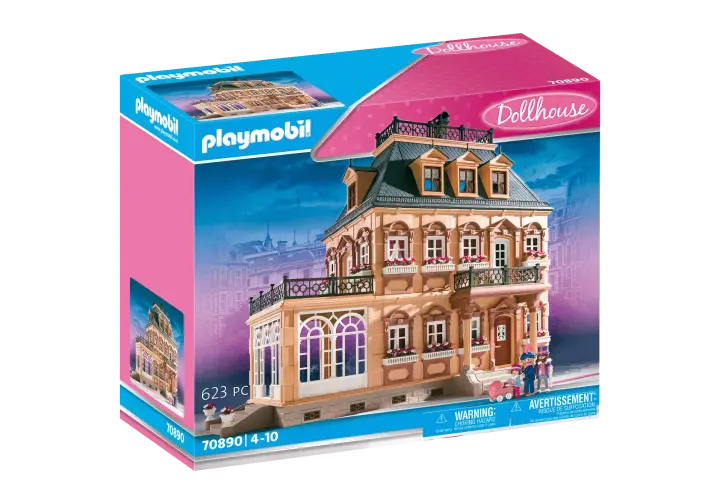 Playmobil 70890 - Nostalgiczny duży domek dla lalek - BOX