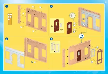 Manuales de instrucciones Playmobil 70890 - Casa de Muñecas Victoriana grande (8)