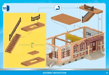 Οδηγίες συναρμολόγησης Playmobil 70890 - Αρχοντικό (15)