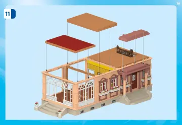 Building instructions Playmobil 70890 - Large Victorian Dollhouse (16)