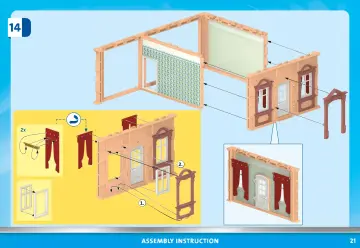 Bouwplannen Playmobil 70890 - Nostalgisch poppenhuis groot (21)