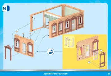 Manuales de instrucciones Playmobil 70890 - Casa de Muñecas Victoriana grande (25)