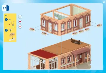 Building instructions Playmobil 70890 - Large Victorian Dollhouse (26)