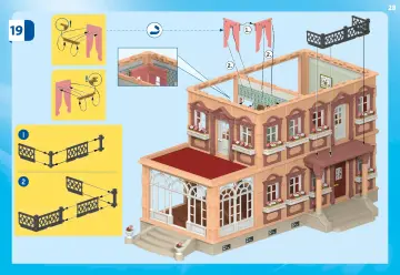 Notices de montage Playmobil 70890 - Maison Belle Epoque (28)