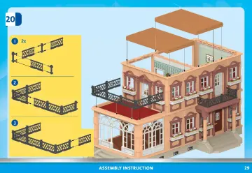 Building instructions Playmobil 70890 - Large Victorian Dollhouse (29)