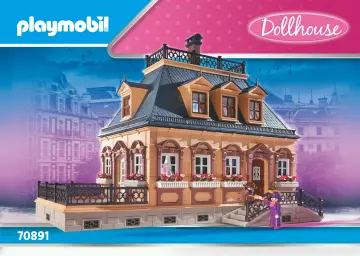 Manuales de instrucciones Playmobil 70891 - Casa de Muñecas Victoriana pequeña (1)