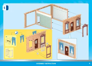 Building instructions Playmobil 70891 - Small Victorian Dollhouse (9)