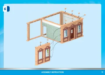 Building instructions Playmobil 70891 - Small Victorian Dollhouse (11)