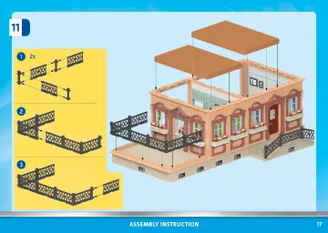 Building instructions Playmobil 70891 - Small Victorian Dollhouse (17)