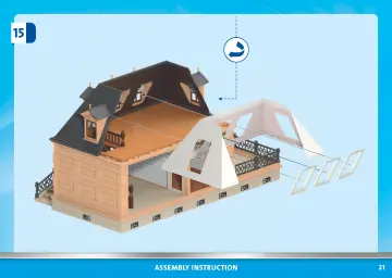 Building instructions Playmobil 70891 - Small Victorian Dollhouse (21)