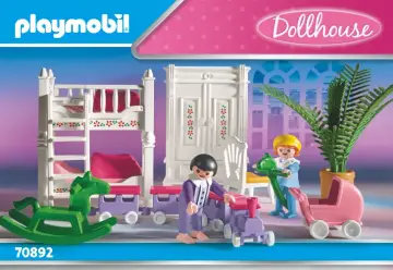 Bouwplannen Playmobil 70892 - Kinderkamer (1)