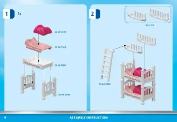 Building instructions Playmobil 70892 - Children's Room (4)