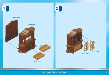 Manuales de instrucciones Playmobil 70894 - Sala de Estar (3)