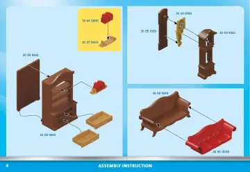 Manuales de instrucciones Playmobil 70894 - Sala de Estar (4)