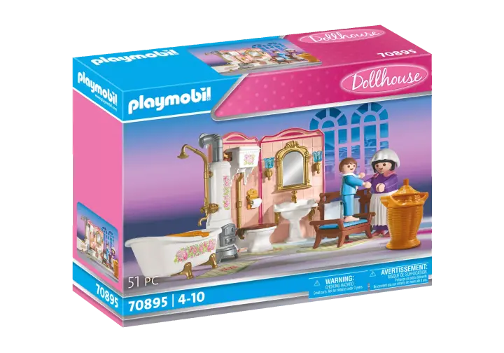 Playmobil 70895 - Badeværelse med stort badekar - BOX