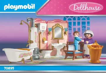 Building instructions Playmobil 70895 - Bathroom with Large Tub (1)