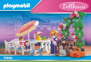 Összeszerelési útmutatók Playmobil 70896 - Kerti terasz (1)