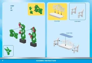 Bouwplannen Playmobil 70896 - Tuin met terras (4)