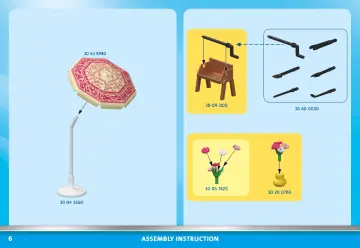 Building instructions Playmobil 70896 - Garden Terrace (6)