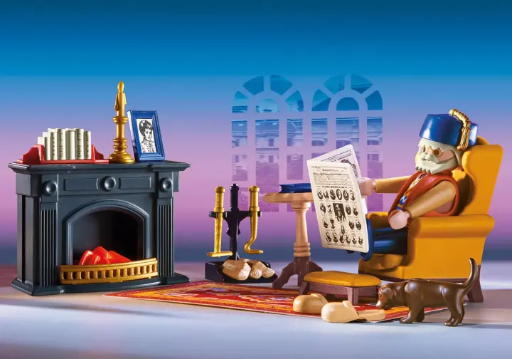 Playmobil 70897 - Lounge with Fireplace