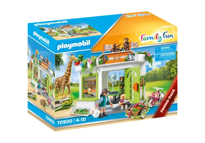 Playmobil 70900 - Consulta Veterinaria en el Zoo - BOX