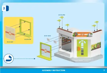 Notices de montage Playmobil 70900 - Centre de soins du parc animalier (5)
