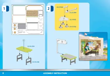 Manuales de instrucciones Playmobil 70900 - Consulta Veterinaria en el Zoo (8)