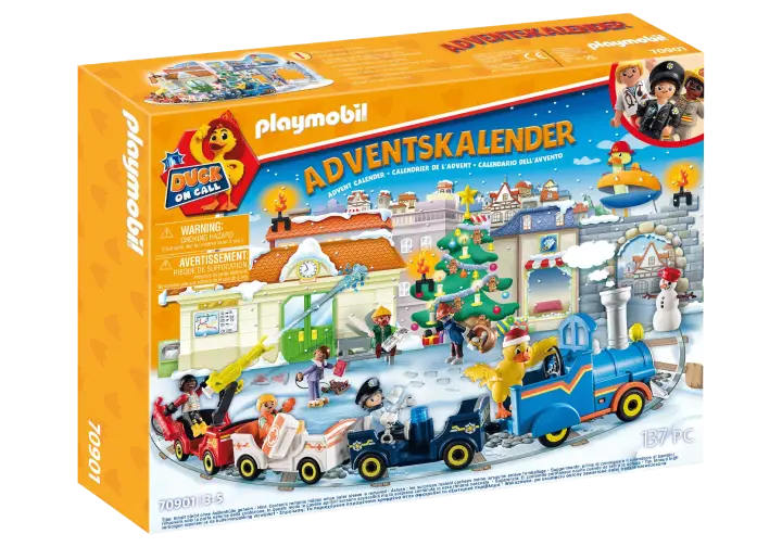 Playmobil 70901 - DUCK ON CALL - Χριστουγεννιάτικο Ημερολόγιο - BOX