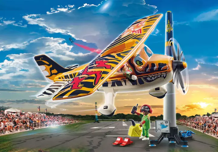 Playmobil 70902 - Air Stuntshow Propellorvliegtuig 'Tiger'